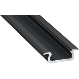 Milagro profil do taśmy LED 100 cm czarny EKPR6381