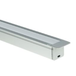 Milagro profil do taśmy LED 100 cm srebrny EKPR6559