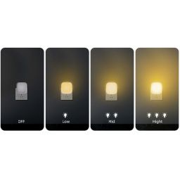 Milagro Pati lampa przypodłogowa 1x0,5 W biała EKW1439