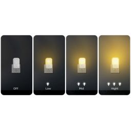 Milagro Kama lampa przypodłogowa 1x0,5 W biała EKW1441