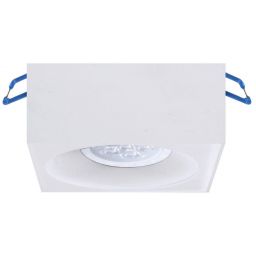 Milagro Bali lampa podsufitowa 1x8W biała ML0077