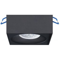 Milagro Bali lampa podsufitowa 1x8W czarna ML0084