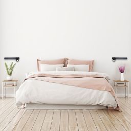 Milagro Magnet kinkiet 1x5 W czarny ML1127