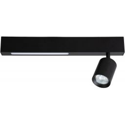 Milagro Magnet lampa podsufitowa 1x5 W czarna ML1130