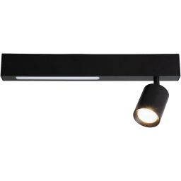 Milagro Magnet lampa podsufitowa 1x5 W czarna ML1130