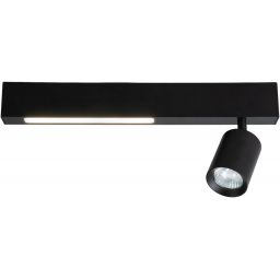 Milagro Magnet lampa podsufitowa 1x5 W czarna ML1130