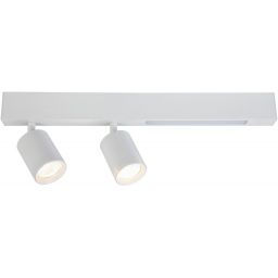 Milagro Magnet lampa podsufitowa 2x5 W biała ML1133
