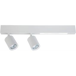 Milagro Magnet lampa podsufitowa 2x5 W biała ML1133
