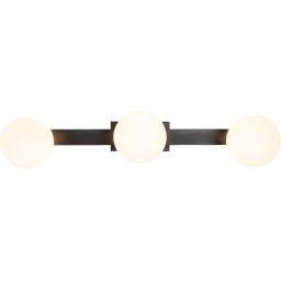 Milagro Magnet lampa podsufitowa 3x9 W czarna ML1140