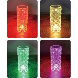 Milagro Torre lampka nocna 1x1 W przezroczysta ML1289