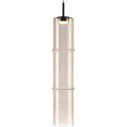 Milagro Bato lampa wisząca 1x4 W czarna-brązowa ML1395