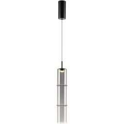 Milagro Bato lampa wisząca 1x4 W czarna-przydymiona ML1396