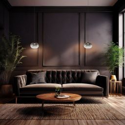 Milagro Vaso lampa wisząca 1x4 W czarna-przydymiona ML1397