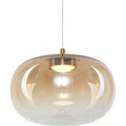 Milagro Vaso lampa wisząca 1x4 W złota-bursztynowa ML1399