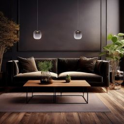 Milagro Vaso lampa wisząca 1x4 W czarna-przydymiona ML1400