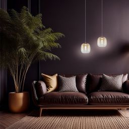 Milagro Vaso lampa wisząca 1x4 W złota-bursztynowa ML1402