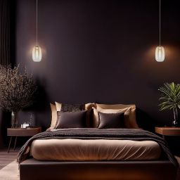 Milagro Vaso lampa wisząca 1x4 W złota-bursztynowa ML1405