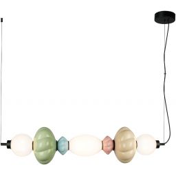 Milagro Ascoli lampa wisząca 1x18 W multikolor ML1421