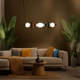 Milagro Ascoli lampa wisząca 1x18 W multikolor ML1421