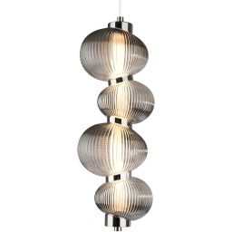 Milagro Bolla lampa wisząca 1x17 W przydymiona ML1423