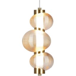 Milagro Bolla lampa wisząca 1x12 W złota ML1424