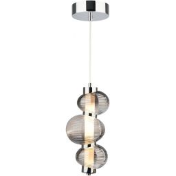 Milagro Bolla lampa wisząca 1x12 W przydymiona ML1425