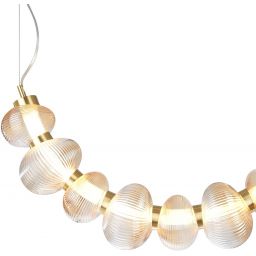 Milagro Bolla lampa wisząca 1x36 W złota ML1428