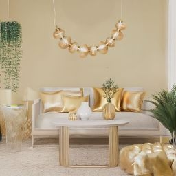 Milagro Bolla lampa wisząca 1x36 W złota ML1428