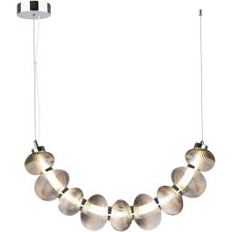 Milagro Bolla lampa wisząca 1x36 W przydymiona ML1429