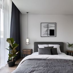 Milagro Arame lampa wisząca 1x15 W biała-czarna ML1432