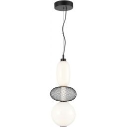 Milagro Arame lampa wisząca 1x23 W biała-czarna ML1433