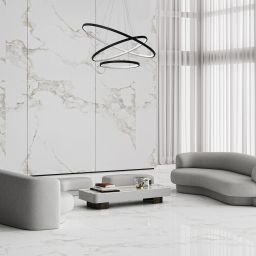 Milagro Hoop lampa wisząca 1x93 W czarna ML1543