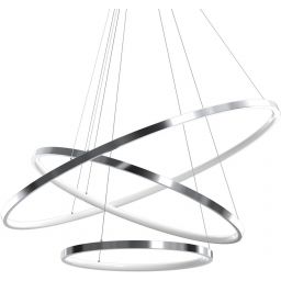 Milagro Hoop lampa wisząca 1x93 W chrom ML1551