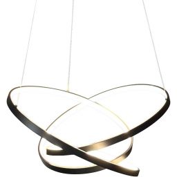 Milagro Empoli lampa wisząca 1x55 W czarna ML1573