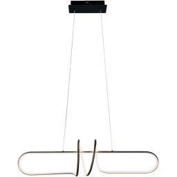 Milagro Vertigo lampa wisząca 1x54 W czarna ML1576