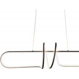 Milagro Vertigo lampa wisząca 1x54 W czarna ML1576