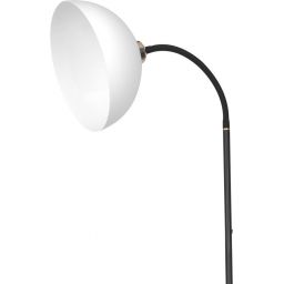 Milagro Zack lampa stojąca 1x60 W biała-czarna ML1632