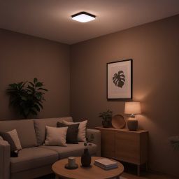 Milagro Nemo lampa podsufitowa 1x11 W czarna ML1835