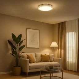 Milagro Lago lampa podsufitowa 1x36 W przezroczysta ML1841