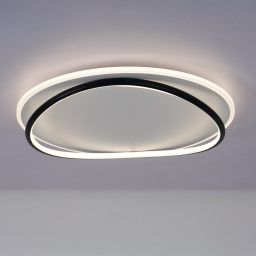 Milagro Halo lampa podsufitowa 1x38 W biała/czarna ML1844