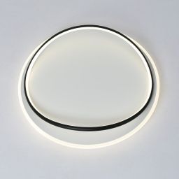 Milagro Halo lampa podsufitowa 1x38 W biała/czarna ML1844
