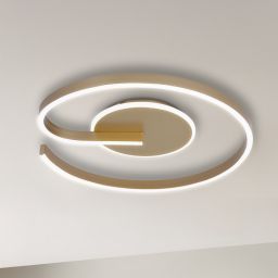Milagro Lorenzo lampa podsufitowa 1x22 W złota ML1849