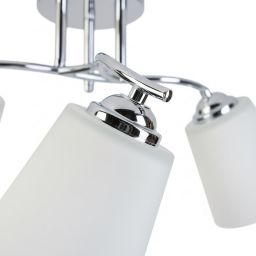Milagro Pafos lampa podsufitowa 3x15 W chrom ML2260