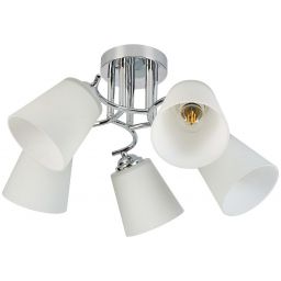Milagro Pafos lampa podsufitowa 5x15 W chrom ML2261