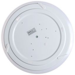 Milagro Siena plafon 1x30W biały/chrom ML262