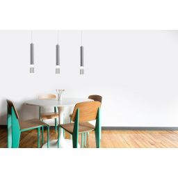 Milagro Ice lampa wisząca 1x5W chrom ML322