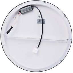 Milagro Ohio plafon 1x24W czarny ML3832