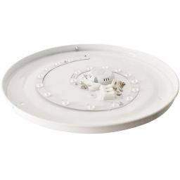 Milagro Bravo plafon 1x16W biały/chrom ML4267