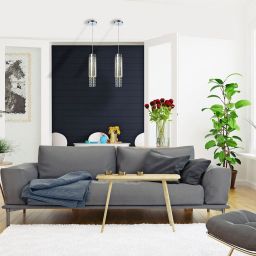 Milagro Moonlight lampa wisząca 1x40W chrom/kryształ ML4363