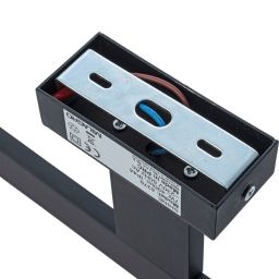 Milagro Shine kinkiet 1x7W czarny ML4377